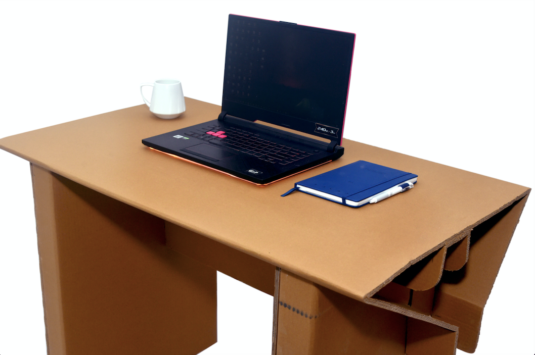 Cardboard Desk
